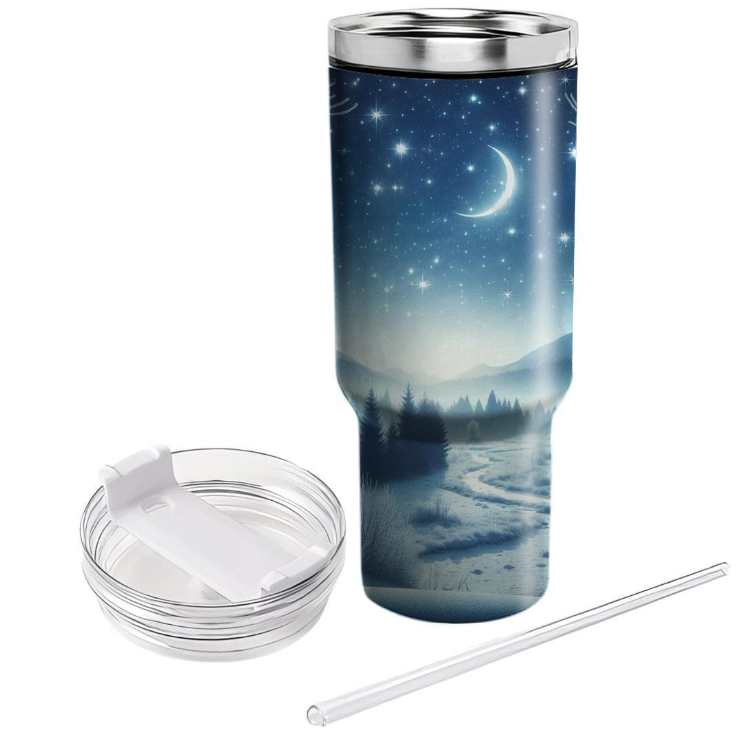Winter Starlit Dreams  Tumbler Cups