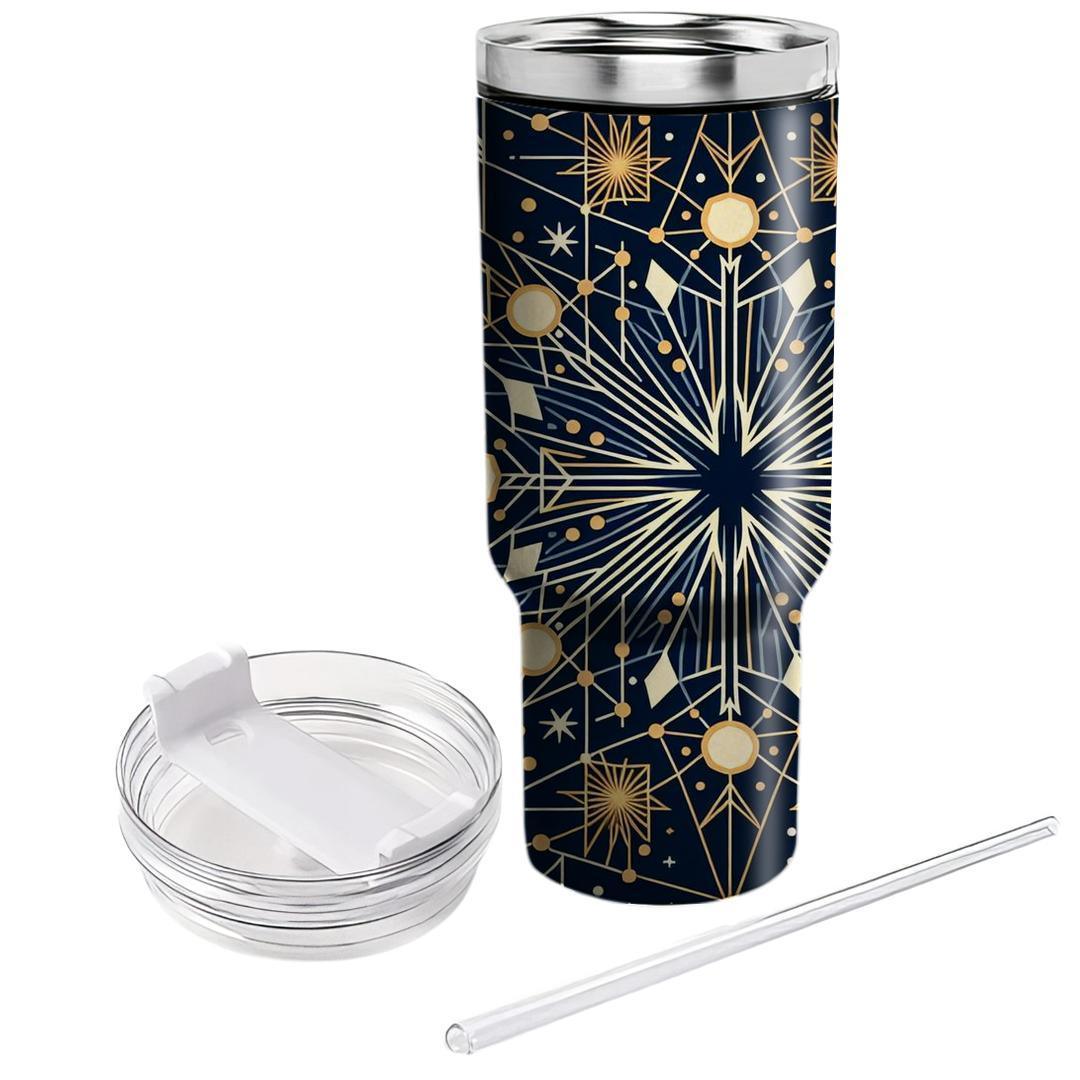 Geometric Star Trail  Tumblers For Gifts