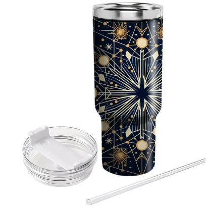 Geometric Star Trail  Tumblers For Gifts