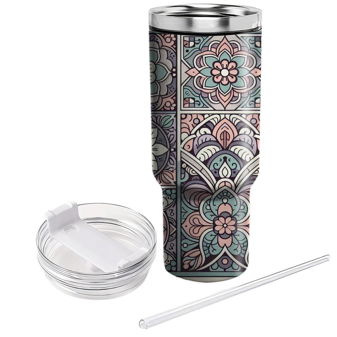Paisley Pastel Delight  Travel Tumblers