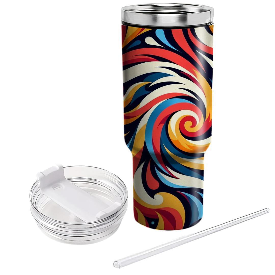 Dynamic Twirl Patterns  Custom Tumblers