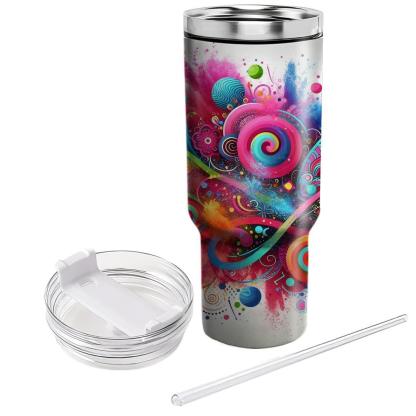Festival Of Dreams - Holi  Tumblers With Lids