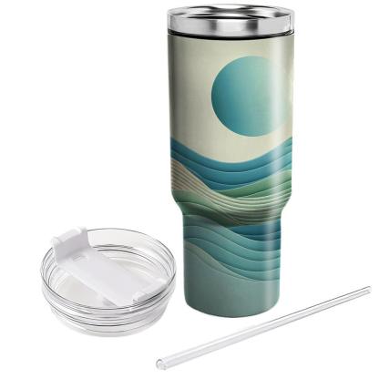 Timeless Harmony Waves  Travel Tumblers