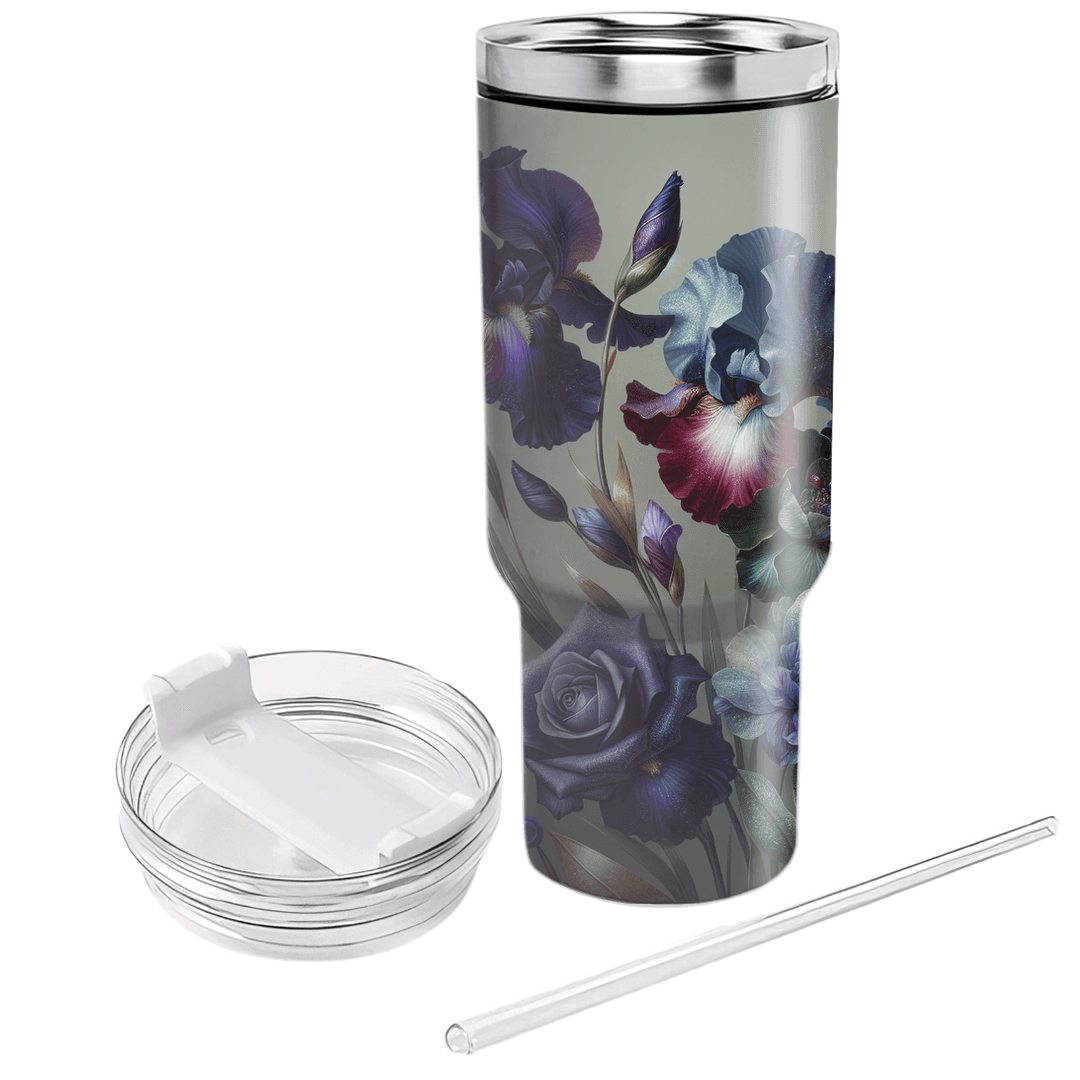 Glistening Floral Dream  Travel Tumblers