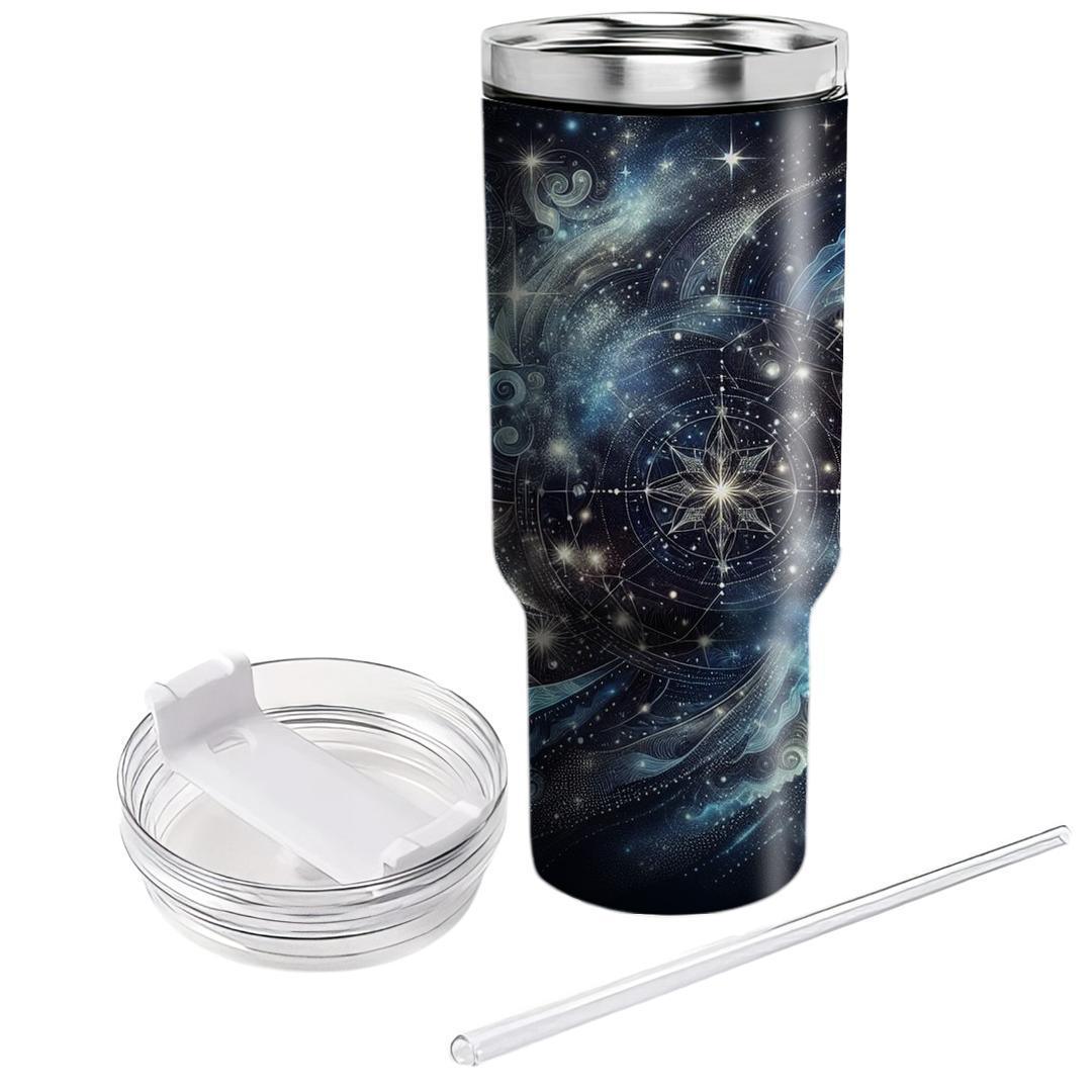 Cosmic Reverence - New Year’s Celestial  Tumblers With Lids