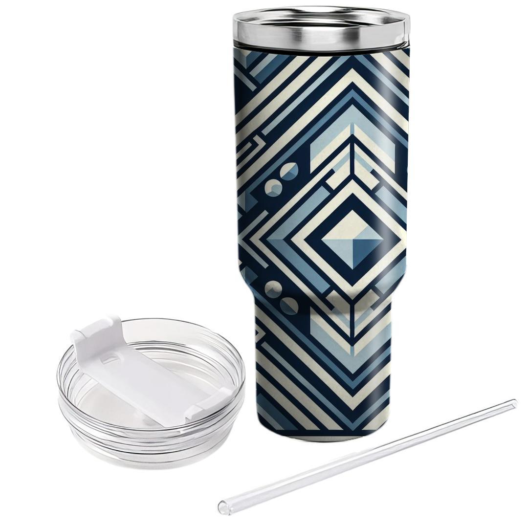 Elegant Diamond Mosaic  Custom Tumblers