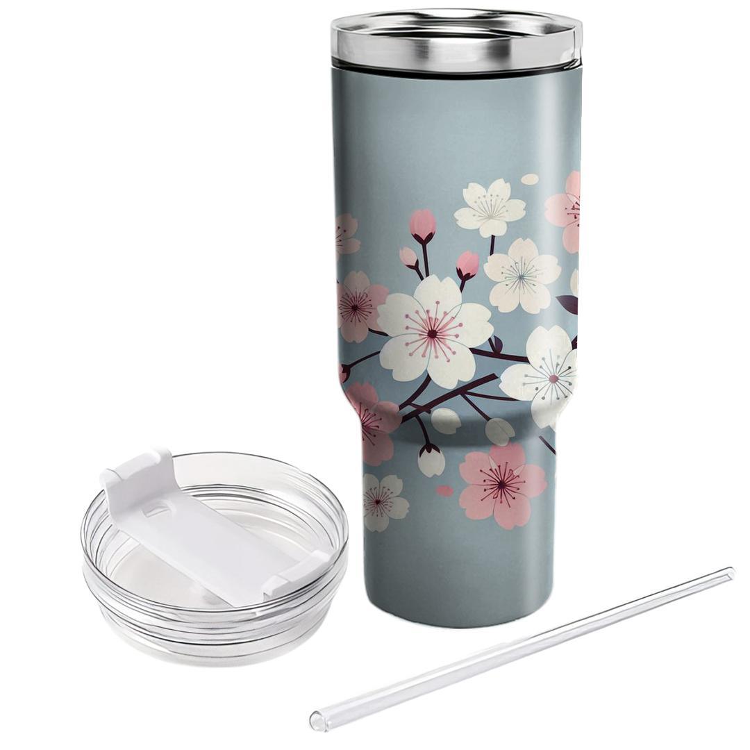 Sakura Blossom Serenity  Tumblers With Lids