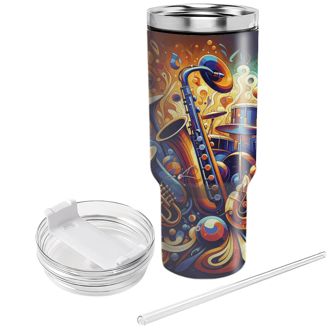 Jazzy Jazz Night  Tumbler Cups