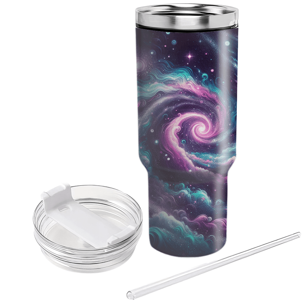 Cosmic Dreamscape Travel Tumblers