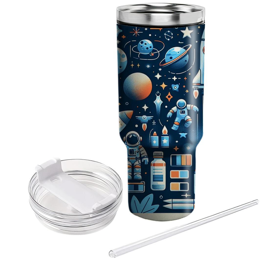 Retro Space Explorers  Insulated Tumblers