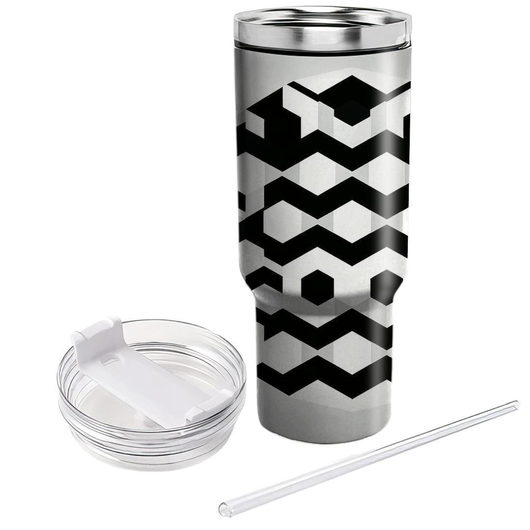 Stylish Geometric Hexagons  Tumblers For Gifts