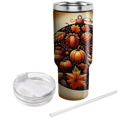 Autumn Festive Fun  Travel Tumblers
