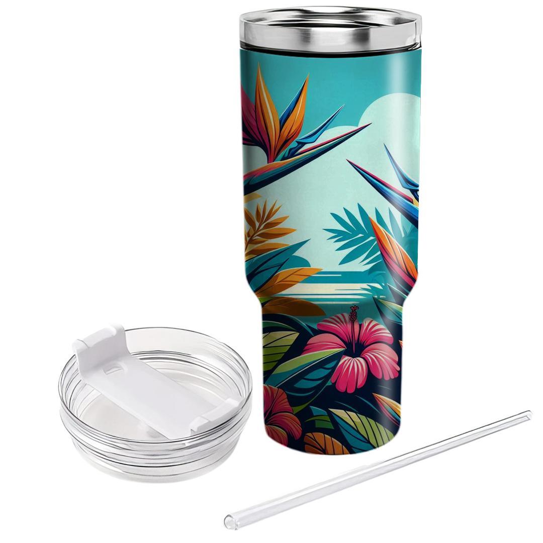 Tropical Jungle Bloom  Tumblers For Gifts
