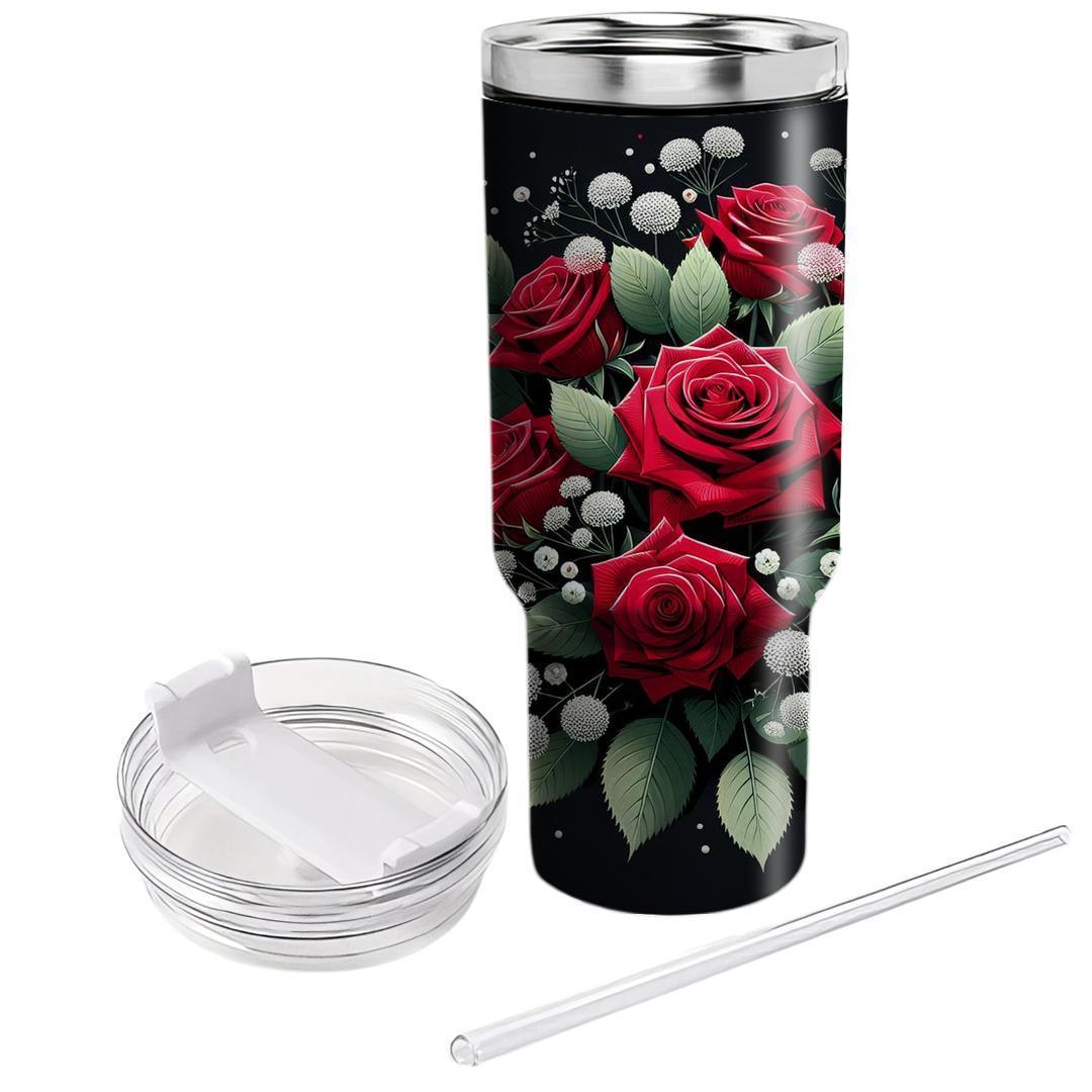 Eternal Rose Romance  Insulated Tumblers