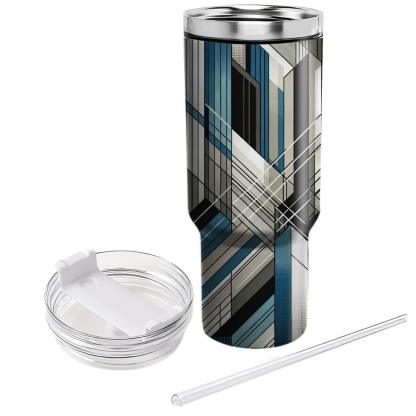 Abstract Cityscape Lines  Tumblers For Gifts