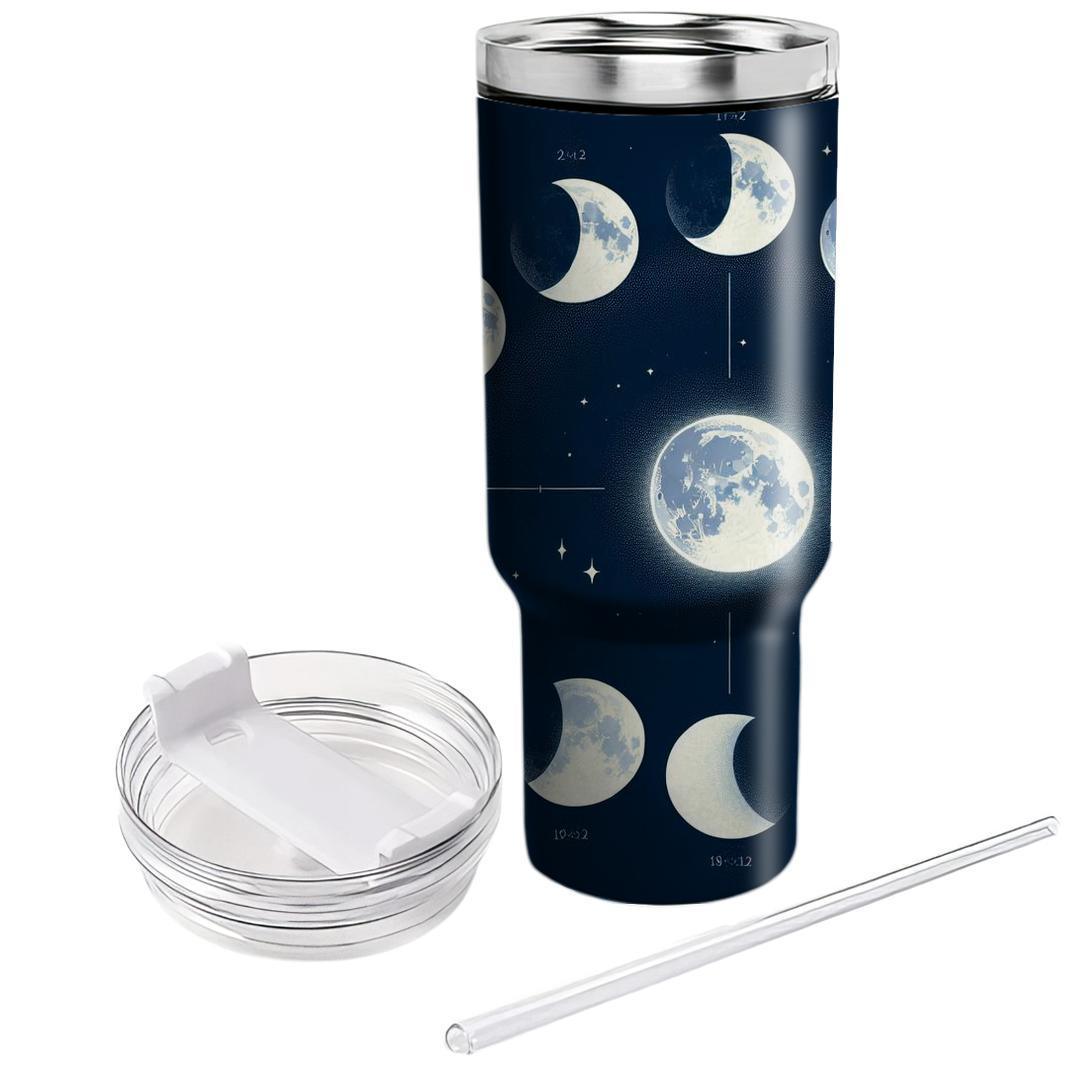 Mystical Lunar Phases  Insulated Tumblers