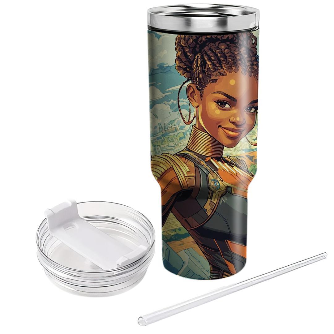 Letitia Wright: The Brilliant Innovator Of Shuri Decorative Tumblers