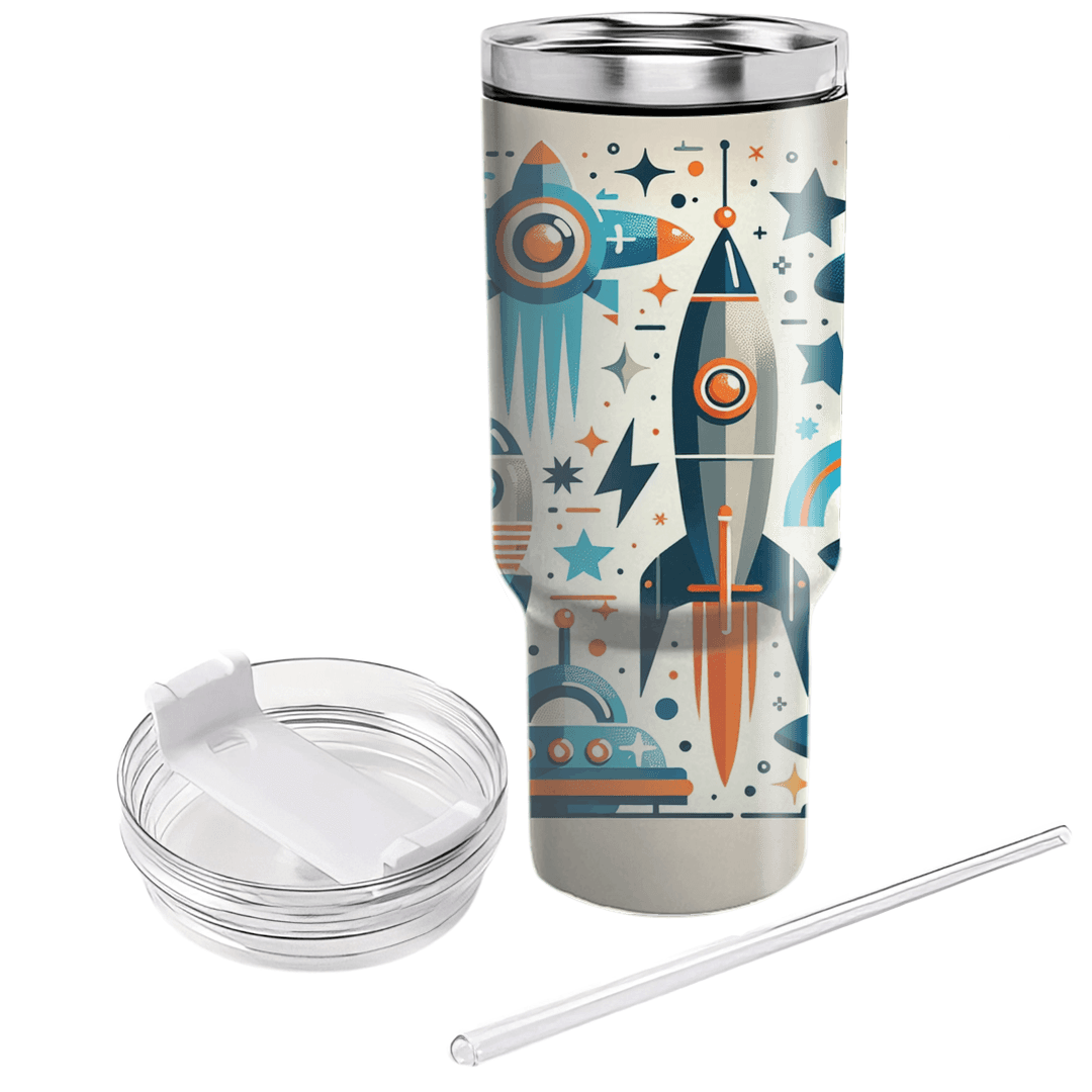 Retro Sci-fi  Tumbler Cups