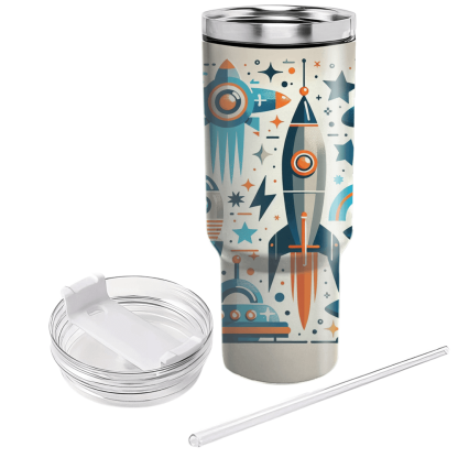 Retro Sci-fi  Tumbler Cups