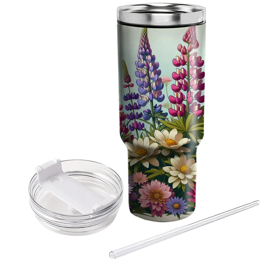 Mountain Wildflowers  Unique Tumblers