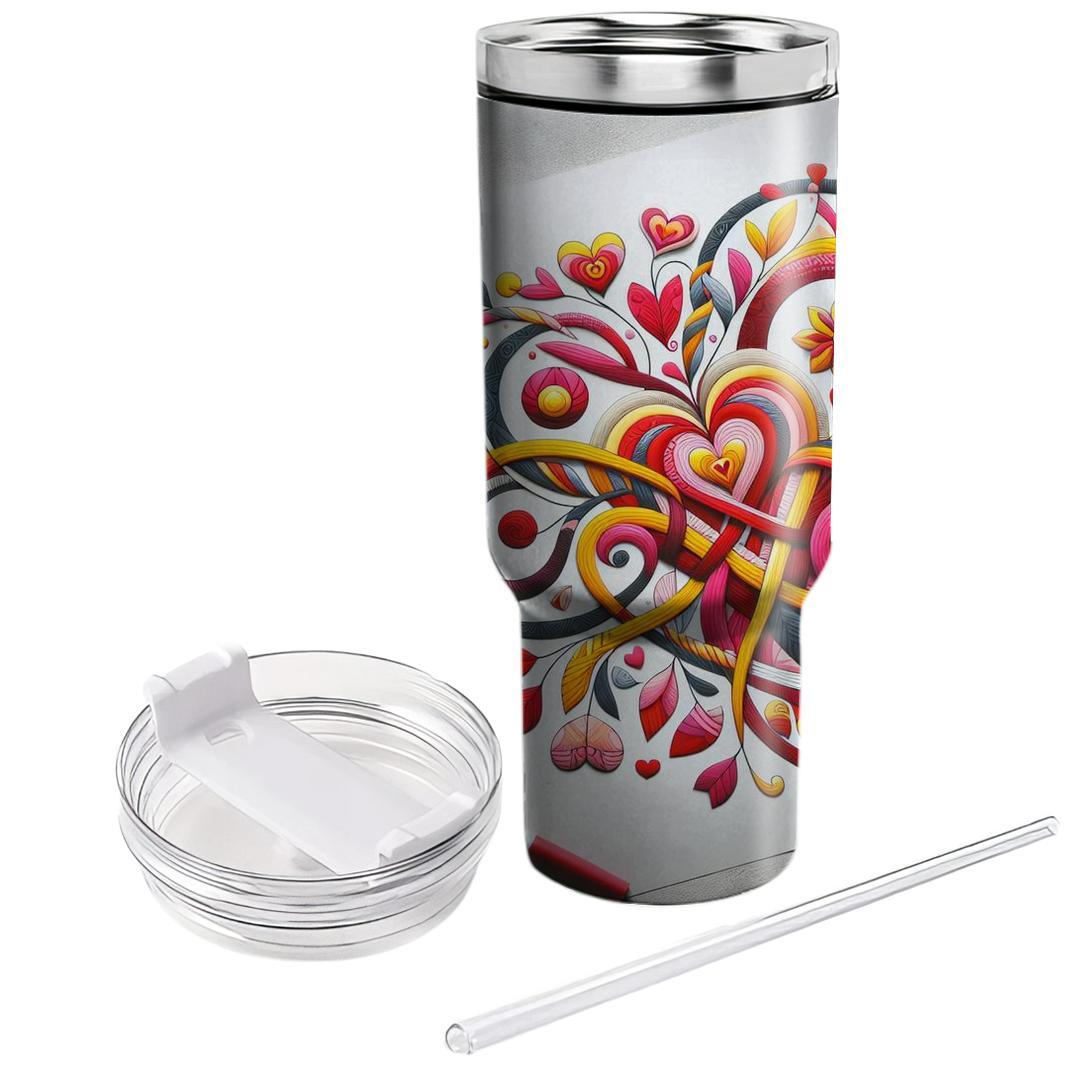 Joyful Hearts - Family Reunion  Personalized Tumblers