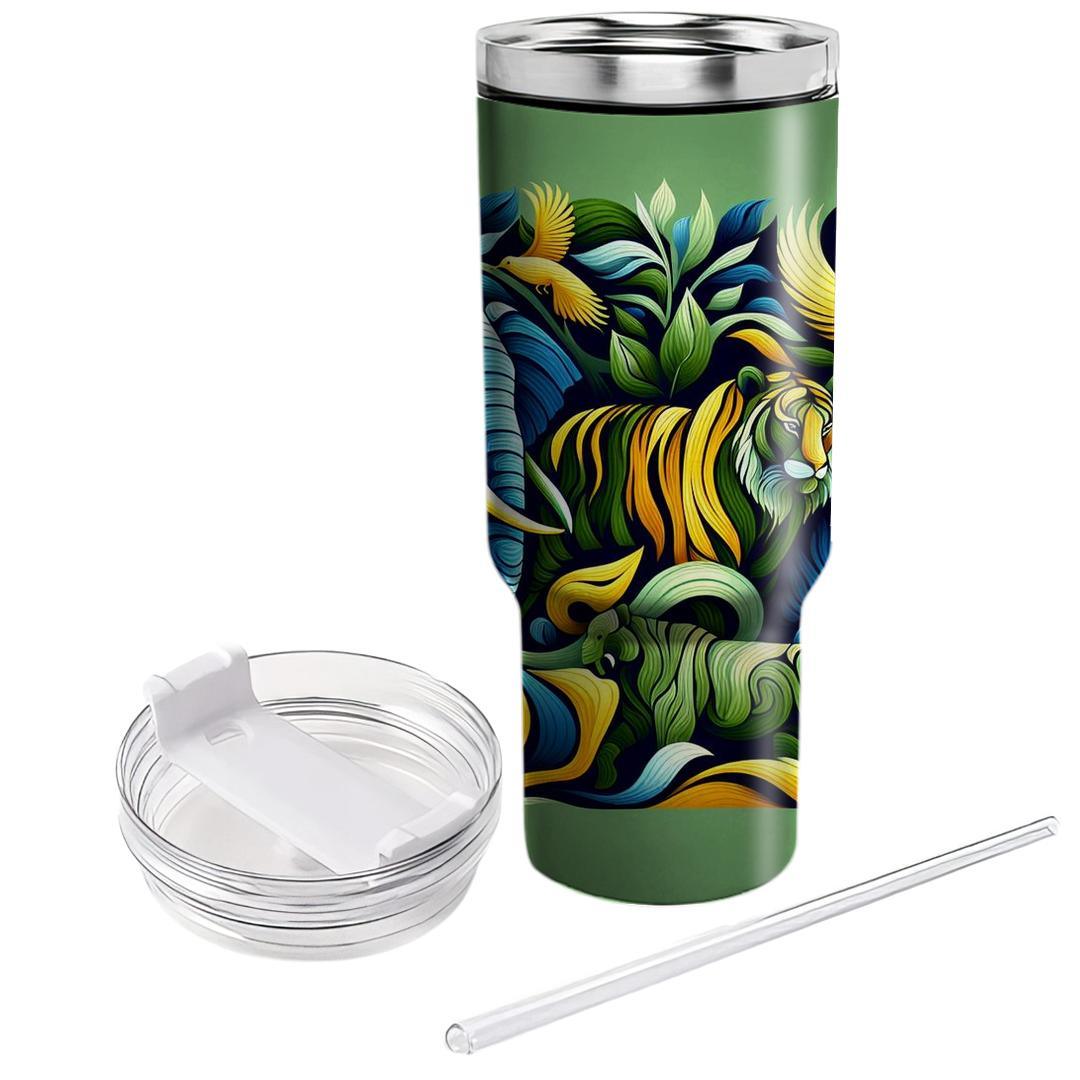 Bold Wildlife Patterns  Travel Tumblers
