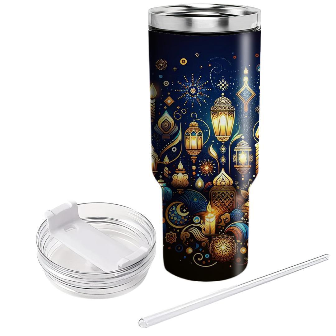 Journey Of Lights - Festival Of Lights  Tumblers With Lids