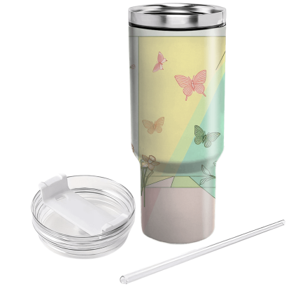 Spring Radiance  Unique Tumblers