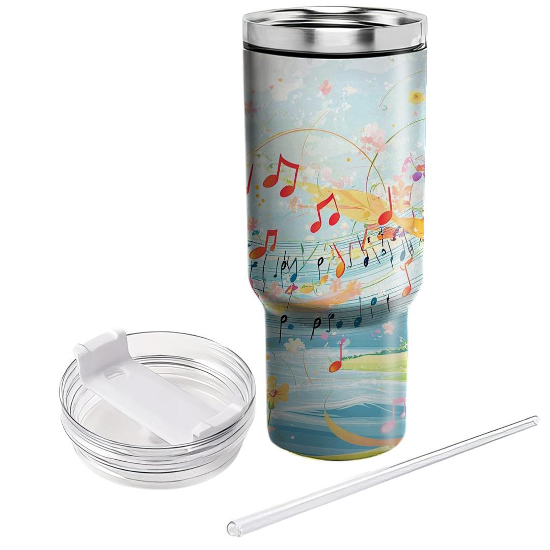 The Melody Of Care: A Mother’s Harmonious Presence Tumblers For Gifts