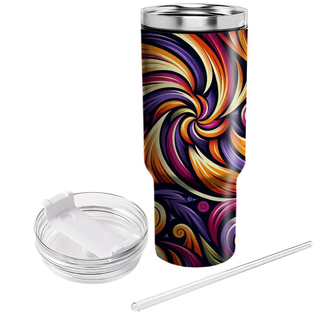 Abstract Spirals  Custom Tumblers