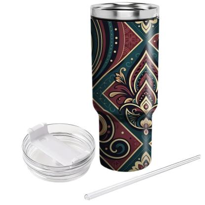 Chic Floral Paisley  Tumblers For Gifts