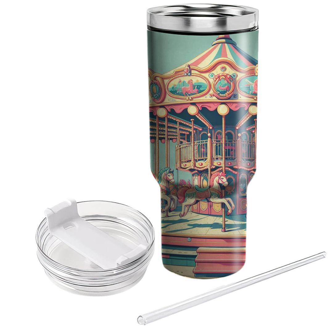 Colorful Carousel  Tumbler Cups