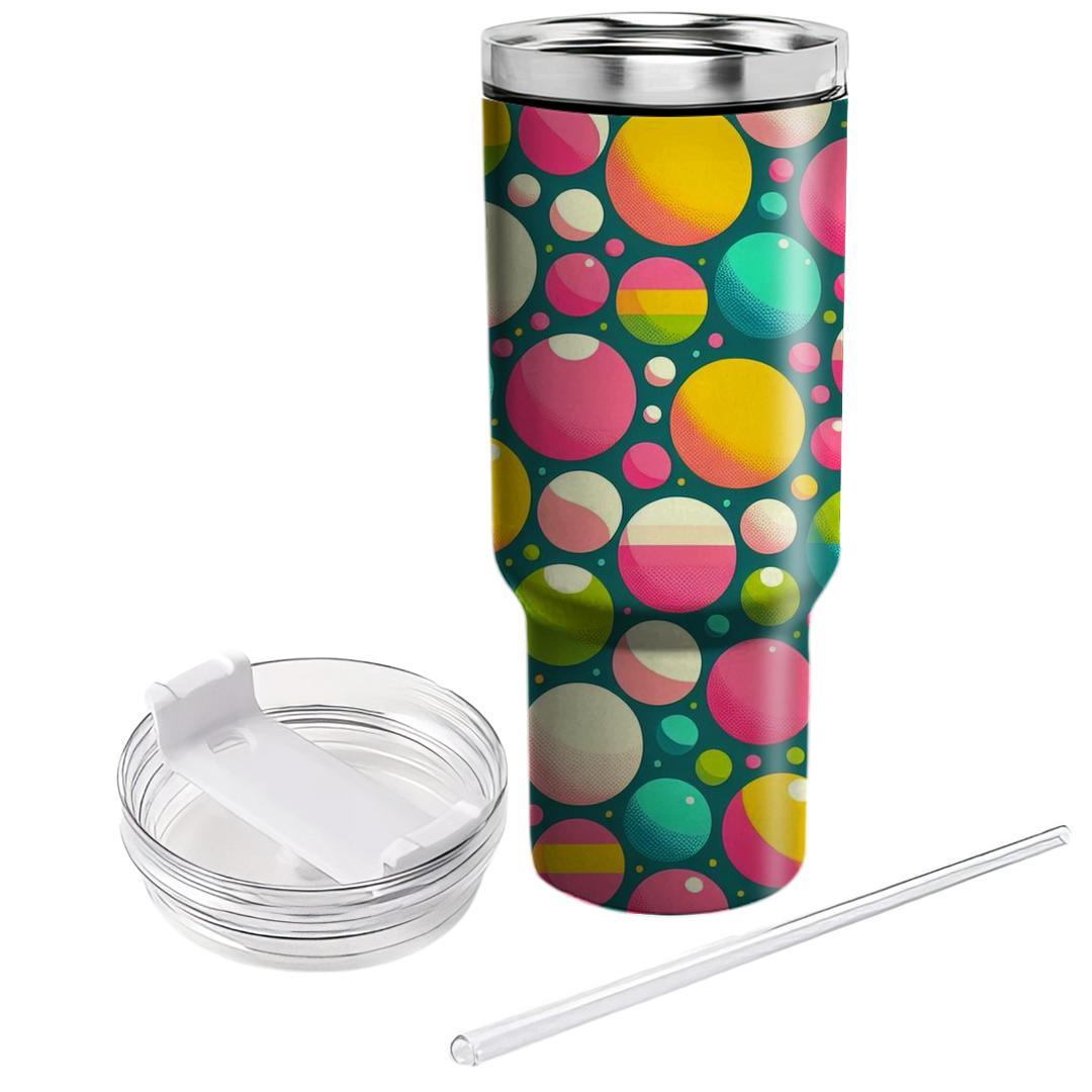 Polka Dot Layering  Tumblers For Gifts