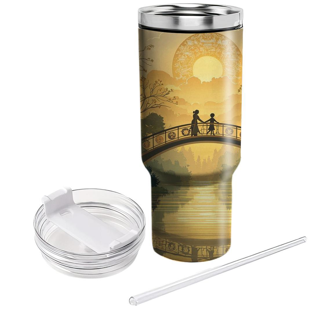 The Bridge Of Generations: A Mother’s Legacy Of Love Insulated Tumblers