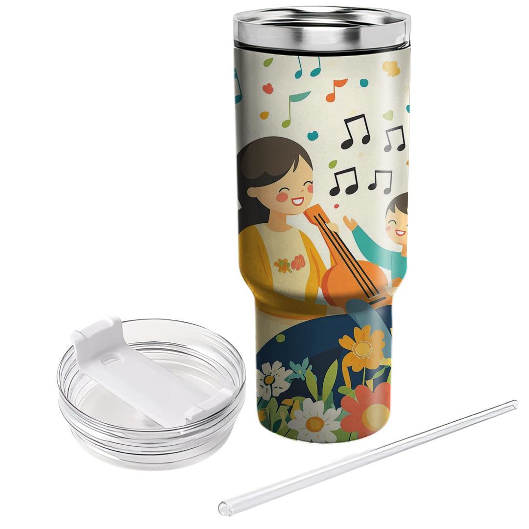 The Melody Of Memories: A Mother’s Song Of Love Insulated Tumblers