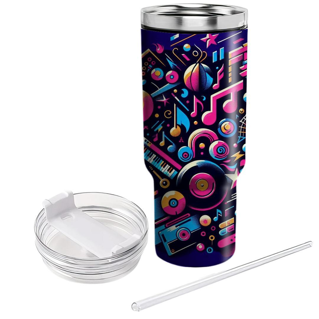 80s Retro Music  Unique Tumblers