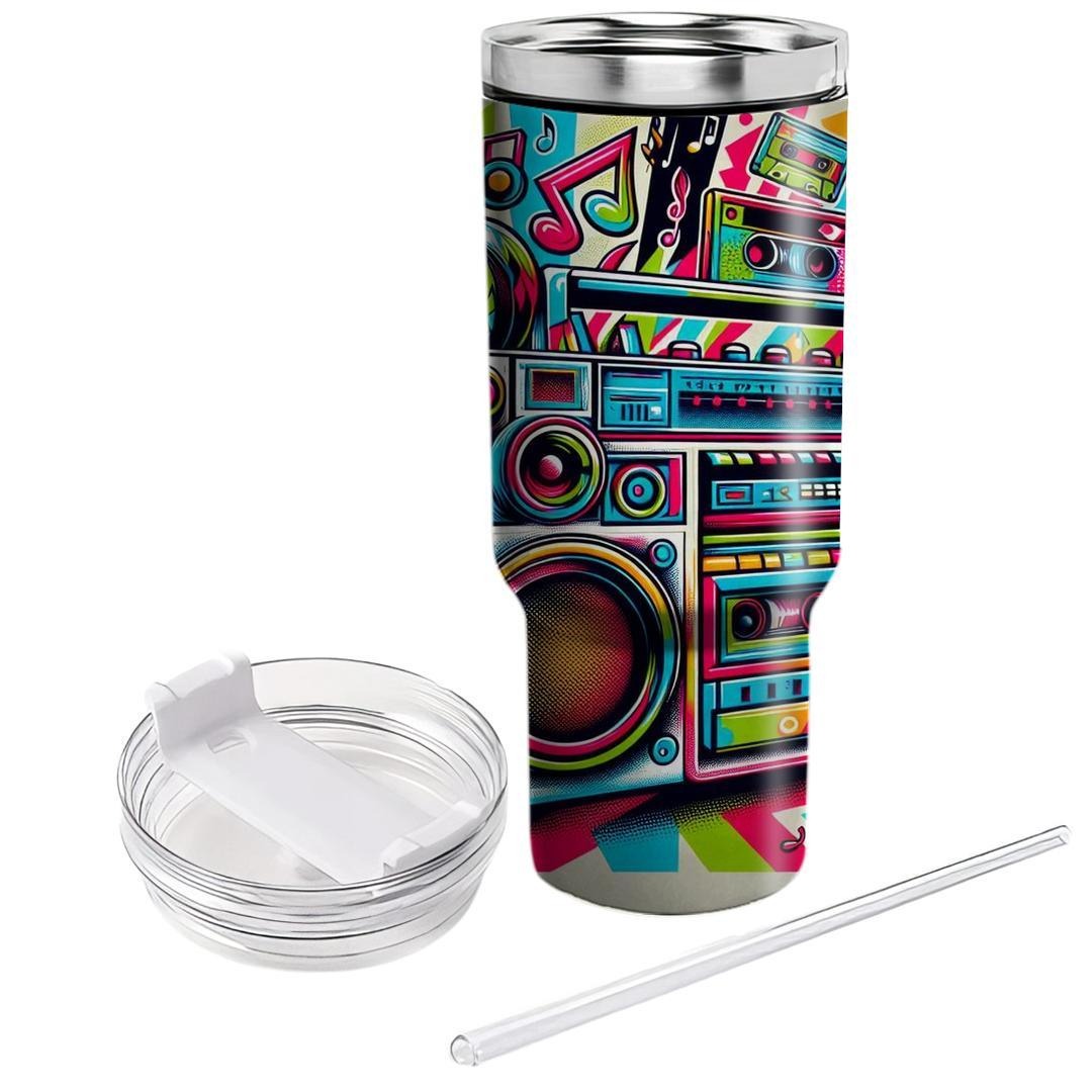 Funky Boombox Vibes  Unique Tumblers