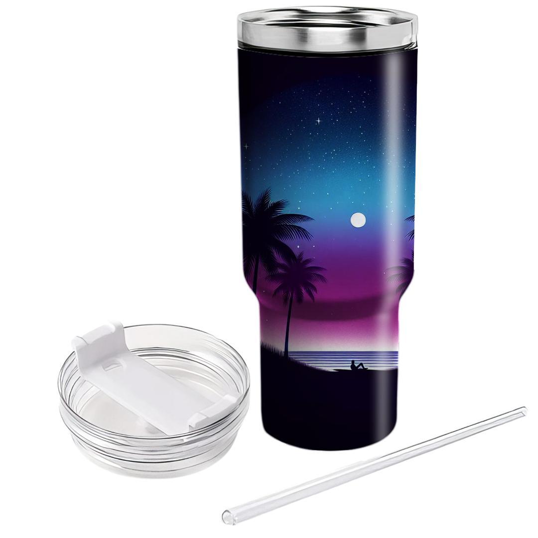 Summer Night Serenade  Tumblers With Lids