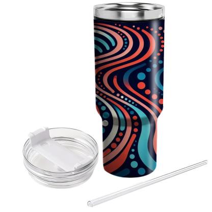 Circular Wave Rhythm  Tumblers For Gifts