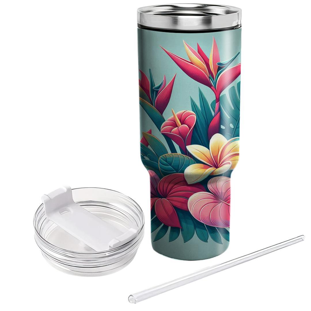 Tropical Elegance  Tumblers For Gifts