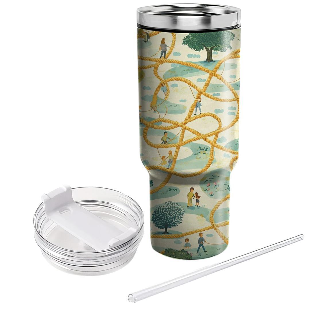 The Ties That Bind: A Mother’s Unbreakable Connections Tumblers With Lids