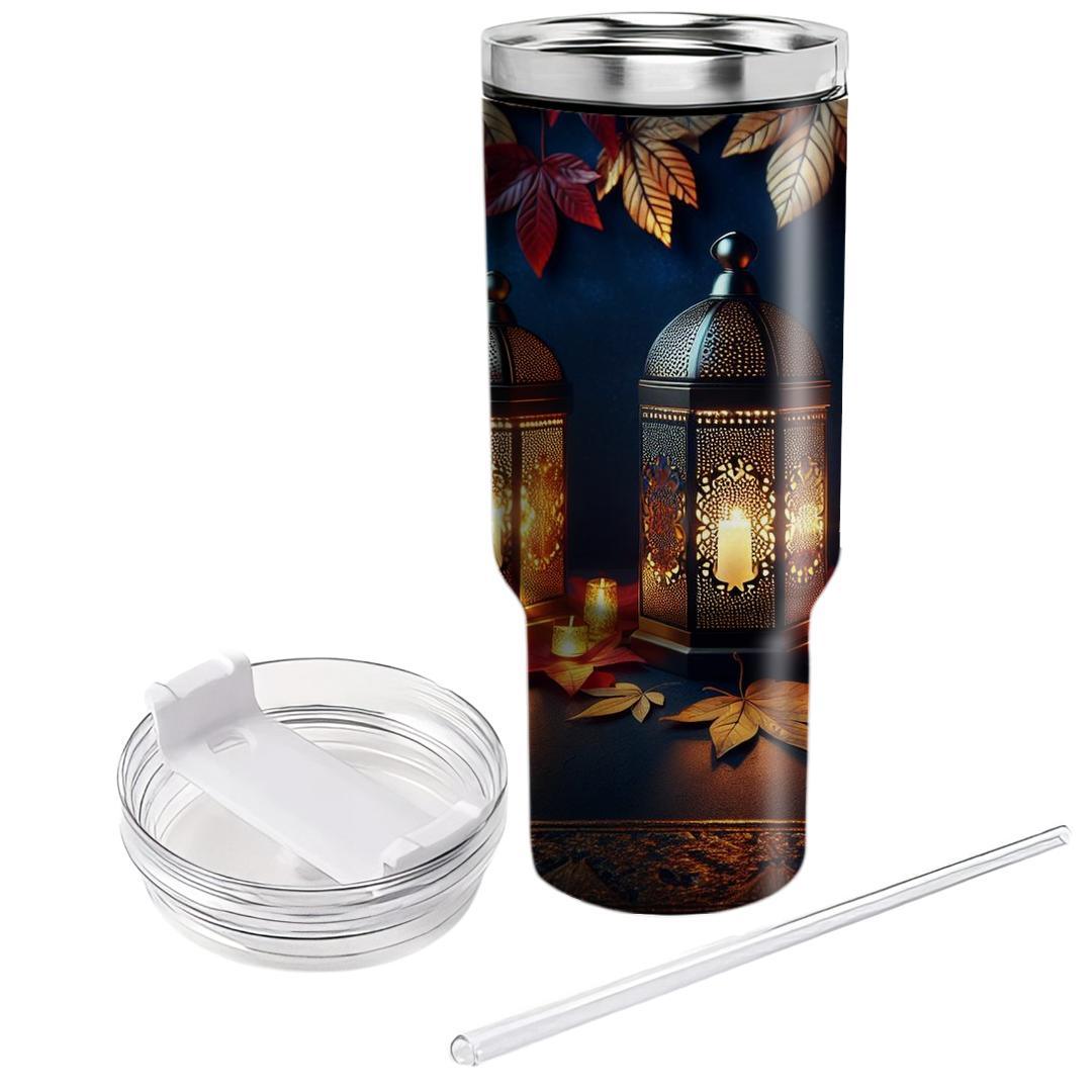 Autumn Nights Glow  Travel Tumblers