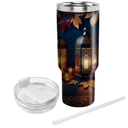 Autumn Nights Glow  Travel Tumblers