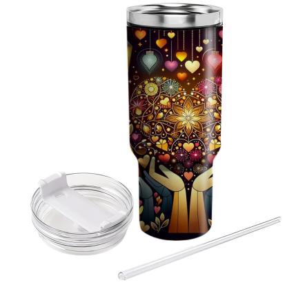 Lights Of Unity - Unity Day  Tumblers With Lids