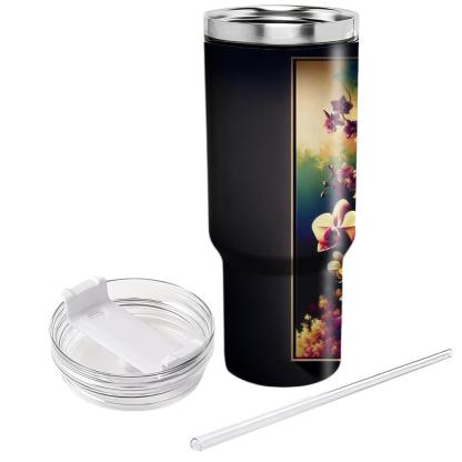 Exotic Orchid Wonderland  Insulated Tumblers