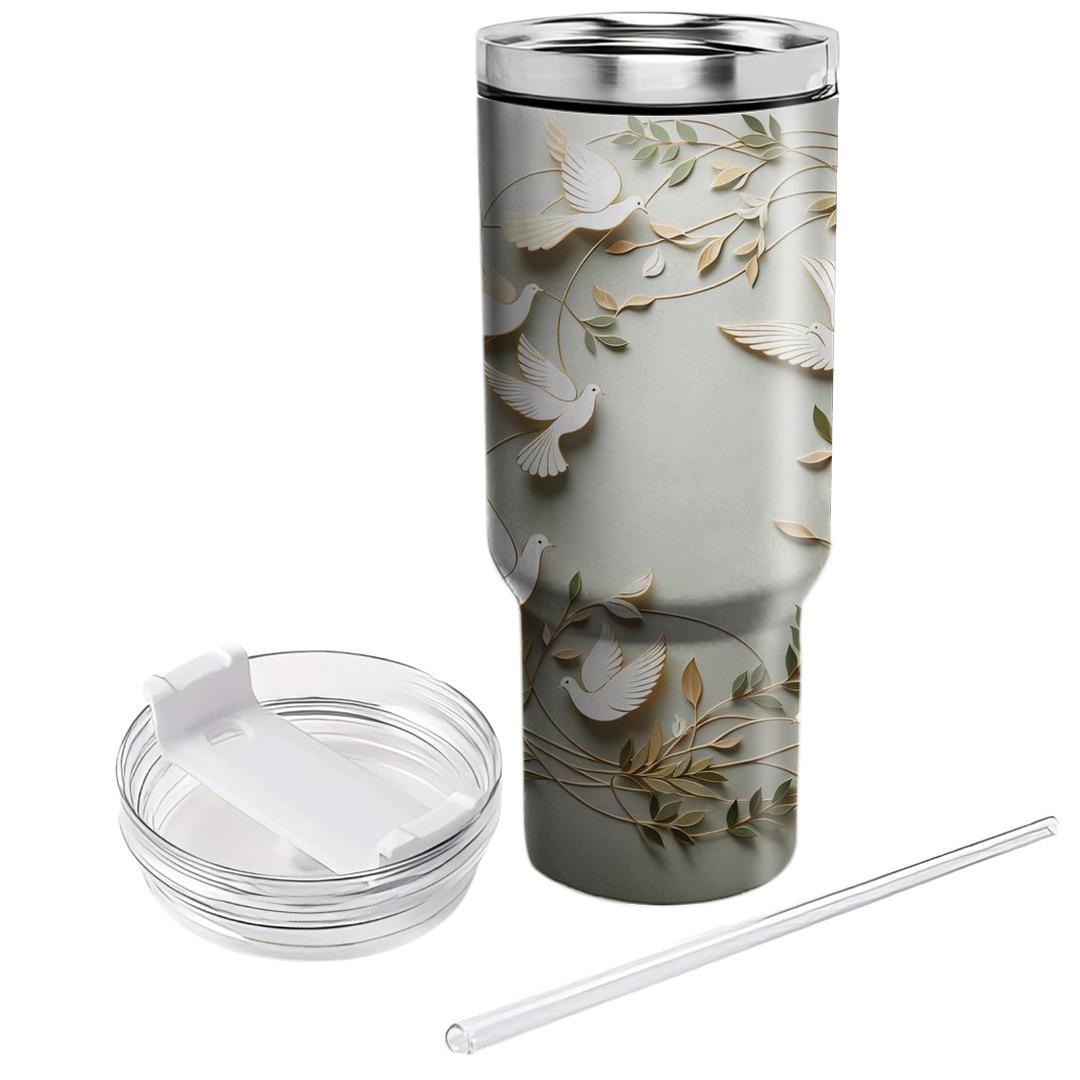 Celebration Of Peace - International Day Of Peace  Tumblers With Lids