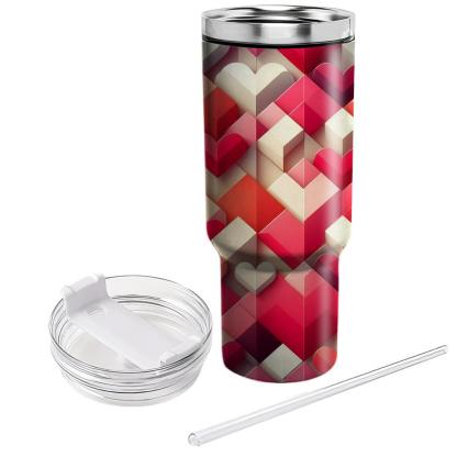 Charming Heart Motif  Tumblers For Gifts