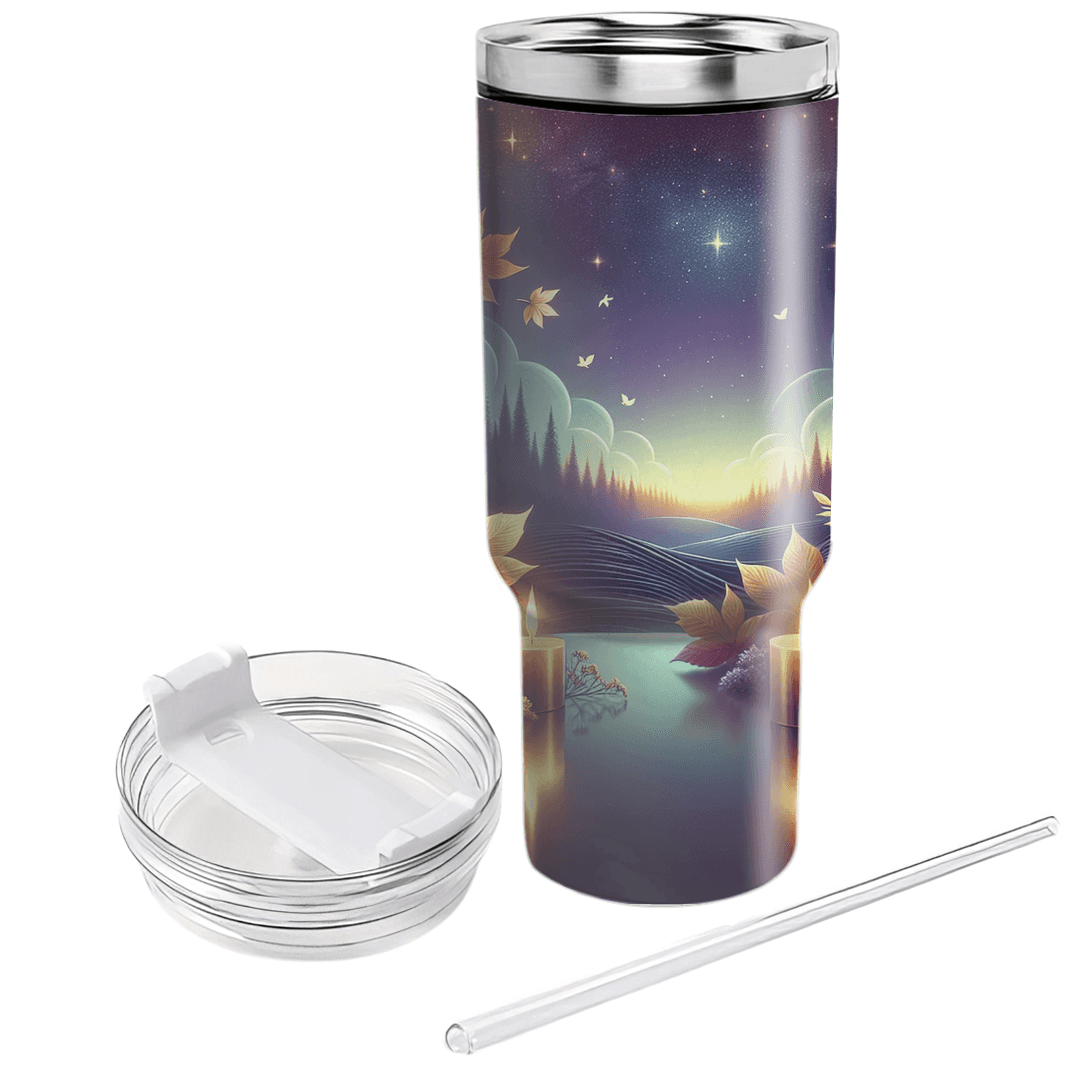Dusk Of Reverence - All Saints Day  Decorative Tumblers