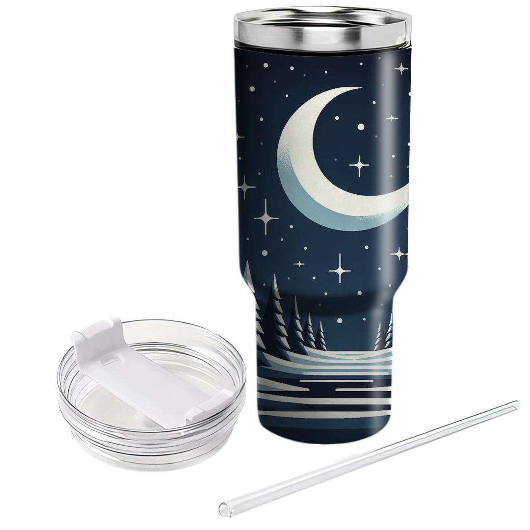 Winter's Silent Solstice  Tumbler Cups