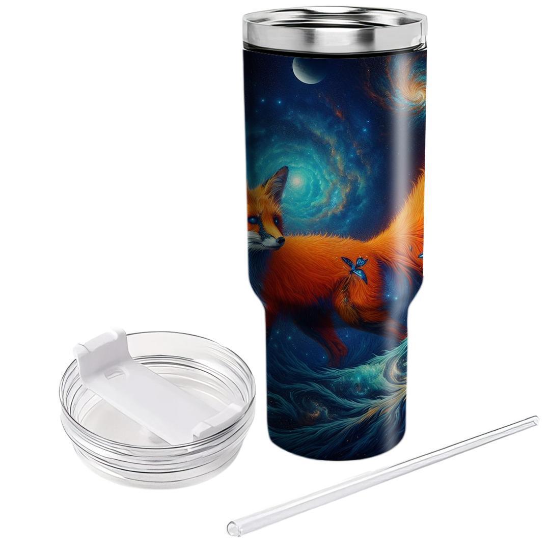 Galactic Fox Dreams  Tumblers With Lids